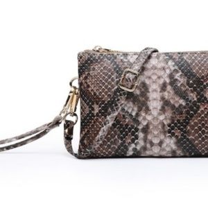 Fall Printed Crossbody/ Wristlet Bags